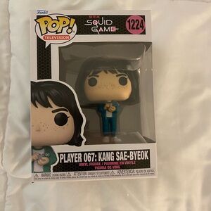 Funko Pop! Squid Game Player 067 in Blue Outfit